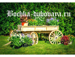 Деревянная телега