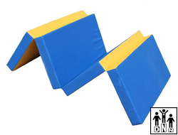 Гимнастический мат складной