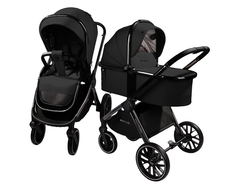 Коляска 2в1 AmaroBaby Motus V2 Черный (2025)