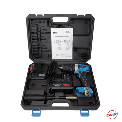 Аккумуляторная ударная дрель-шуруповерт Toua DBLID180-1