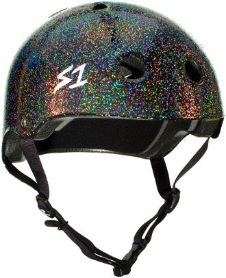 Купить защитный шлем S1 (BLACK GLOSS GLITTER) в Иркутске