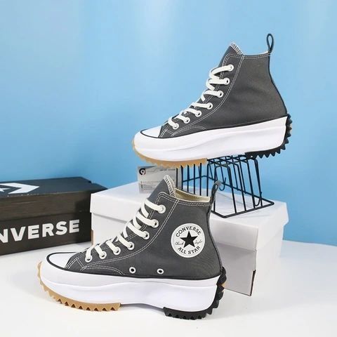 Кеды Converse Run Star Hike серые