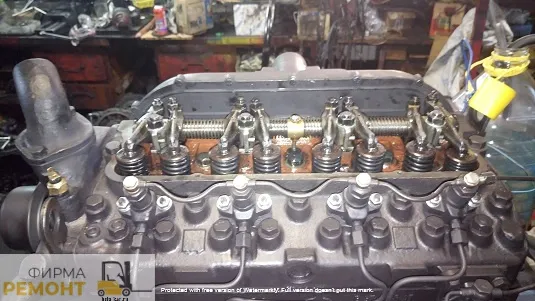 Ремонт погрузчика на стационаре