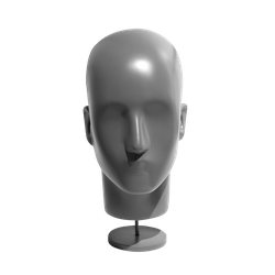 Мужской манекен-голова для магазинов аксессуаров