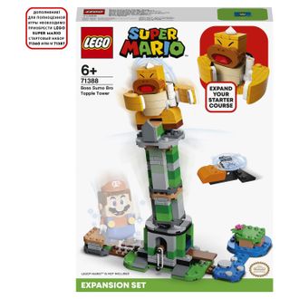 LEGO Super Mario Конструктор Падающая башня босса братца-сумо, 71388