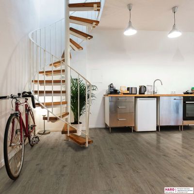 Ламинат Haro Tritty 200 Gran Via Aqua Дуб Венето Мокка 537379 33 класс толщина 8 мм с фаской 2.68 м2