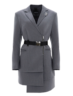 Платье-пиджак MOD-T Серый