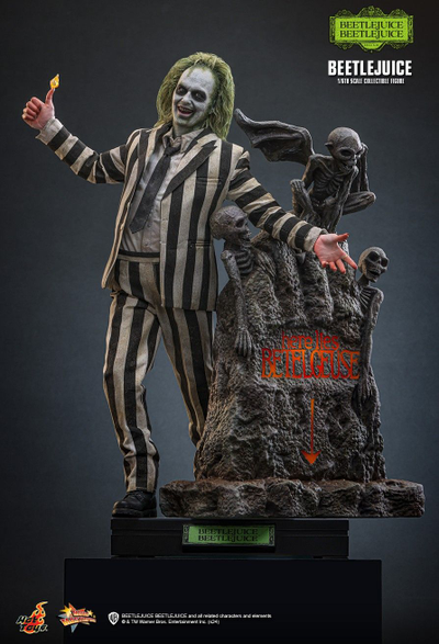 Битлджус (Майкл Китон, Beetlejuice 2) - Коллекционная фигурка 1/6 Beetlejuice (MMS767) - Hot Toys