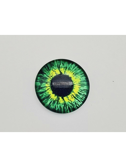 Глазки стеклянные неклеевые дизайн 1, размер 6 мм