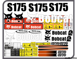 НАКЛЕЙКИ на bobcat