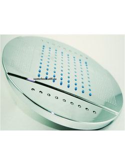 Тропическая лейка для душевой кабины с подсветкой 25 см