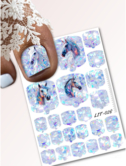 Мини пленки для педикюра LIT-028