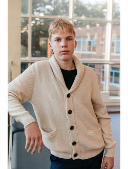 Кардиган бежевый