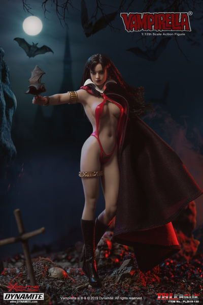 Вампирелла - Коллекционная фигурка 1/12 (PL2019-130) - Vampirella 1/12 Scale Action Figure - TBLeague