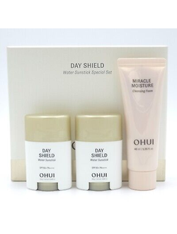 OHUI Солнцезащитный крем в стике в наборе DAY SHIELD Water Sunstick Special Set