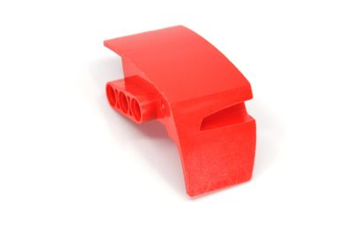 Technic, Panel Car Mudguard Left, Red (61071 / 6074879)