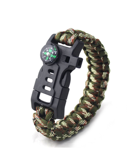 БРАСЛЕТ ДЛЯ ВЫЖИВАНИЯ PARACORD BRACELET ОПТОМ