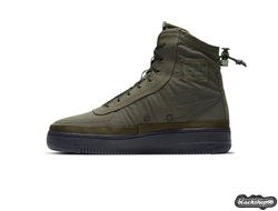NIKE AIR FORCE 1 SHELL HIGH HAKKI (40-45)