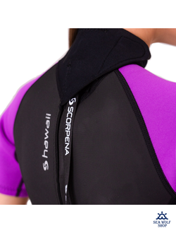 Гидрокостюм неопрен 3мм Scorpena Hawaii жен.пурпур р.L