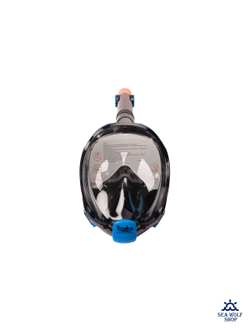 Маска полнолицевая Scuba Brothers Beatle Black/Blue L/XL