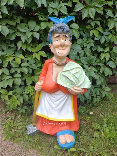 Дачница с капустой 85*50 см   7кг   полистоун Россия 6949/012095*