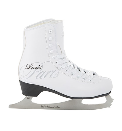 Фигурные коньки СК PARIS LUX tricot с подсветкой