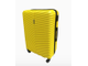 Пластиковый чемодан  Баолис желтый размер M