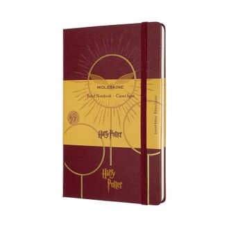 Записная книжка Moleskine Limited Edition HARRY POTTER 6/7, Large, бордовый