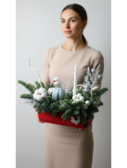 Новогодняя композиция № 1113