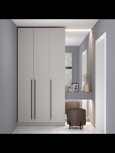 Брандо 67.08 (h2480) (3-х дв.) шкаф для одежды Кашемир
