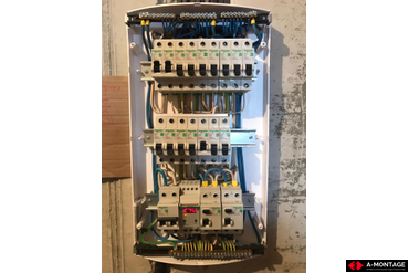 Щит и автоматика Schneider Electric Easy9, реле контроля напряжения Евроавтоматика., 3-ком. квартира ЖК "Королев"