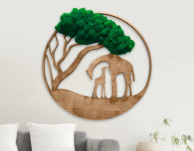 ЖИВАЯ ЭКО-КАРТИНА 1017