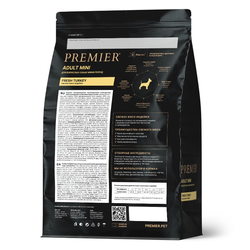 PREMIER (Премьер) сухой корм для собак мини - пород, Индейка 1 кг