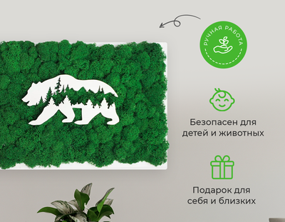 ЖИВАЯ ЭКО-КАРТИНА 1038