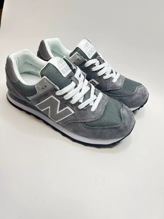 New Balance 574 White Light Grey
