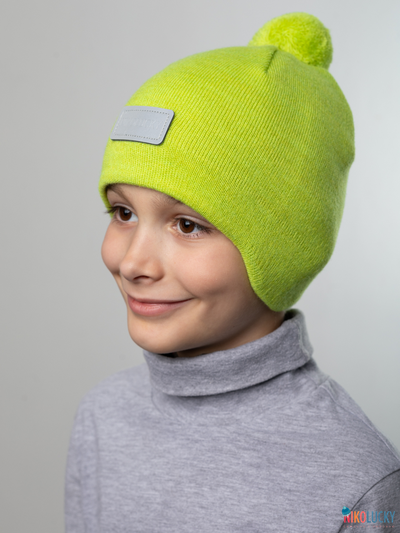 Шапка 24201-02 х/б подклад, салатовый 54-56
