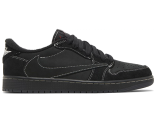 NIKE AIR JORDAN 1 x TRAVIS SCOTT BLACK PHANTOM