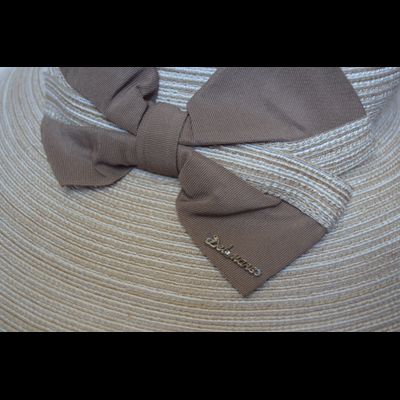 Шляпа Del Mare бежевая летняя