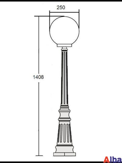 Globo 88211 S Парковый светильник
