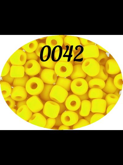 Бисер Zlatka 8/0 10гр цвет № 0042 желтый