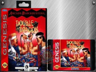 Double Dragon, Игра для Сега (Sega Game) GEN