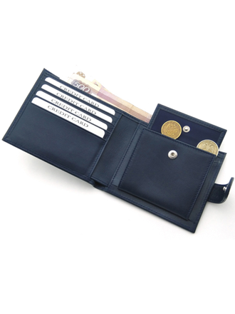 Портмоне QOPER Bifold blue