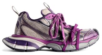 Balenciaga 3XL Trainers Purple Metallic Black женские