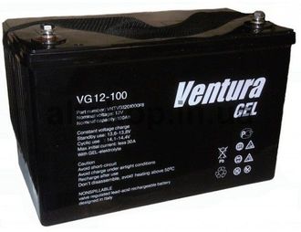 Гелевый аккумулятор Ventura VG 12-100 (12 В, 100 А*ч)