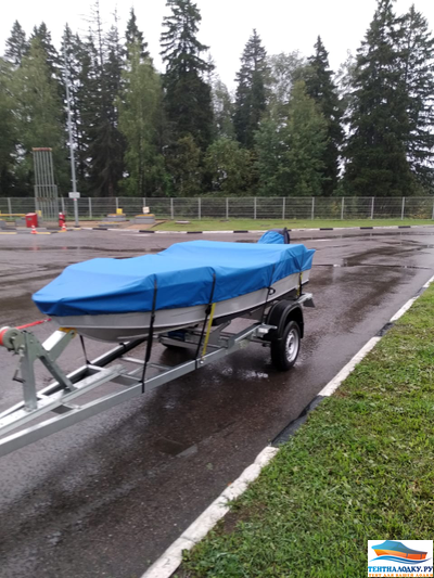 Тент на лодку  WINDBOAT 38М