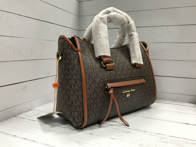 Сумка Michael Kors Selma коричневая