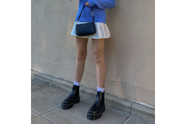 dr. martens черного цвета для женщин