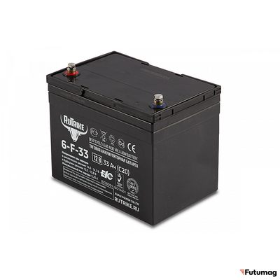 Аккумулятор RuTrike 6-F-33 (12V33A/H C20)