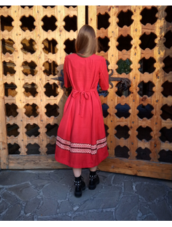 Платье косоворотка "Слава"