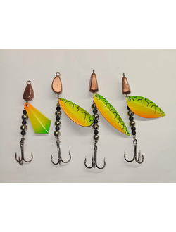 Блесна вертушка 12гр №8 (ручная работа) 1шт.